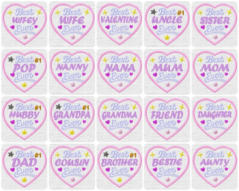 20 Best Ever Heart designs by Kreative Kiwi - 800