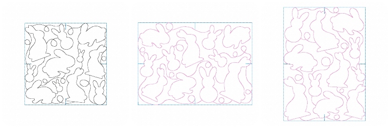 3 STYLES OF BUNNY QUILTING