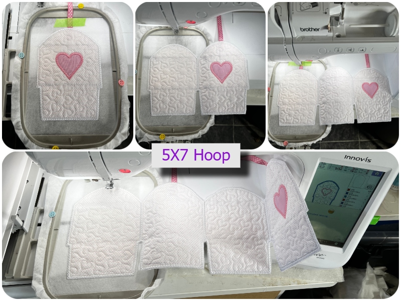 4 hooping in the hoop reuseable Gift Box by Kreative Kiwi