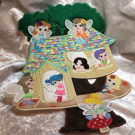 Tree house Fair Applique