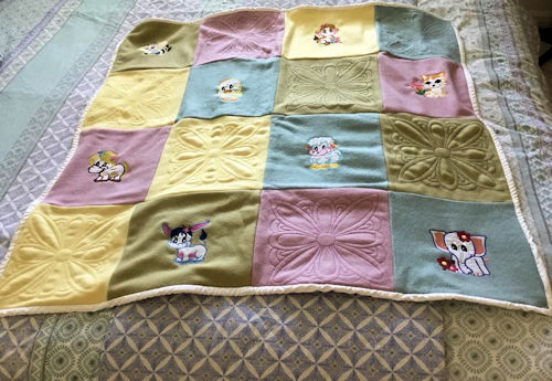 Fleece Animal Quilt