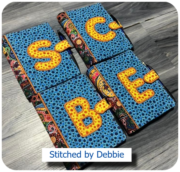 Alphabet Notebook Covers by Debbie
