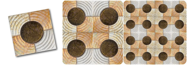 Artsy Quilt idea Circle Quilt - 600
