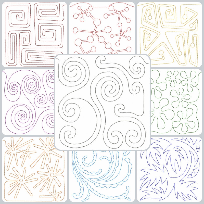 Abstract Quilting Blocks