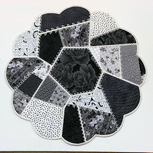 Black and White Placemat