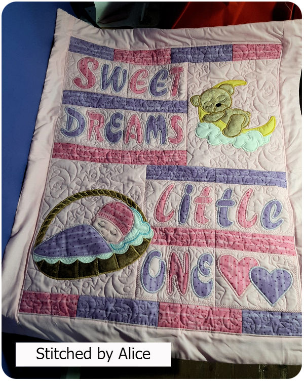 Baby Quilt by Alice