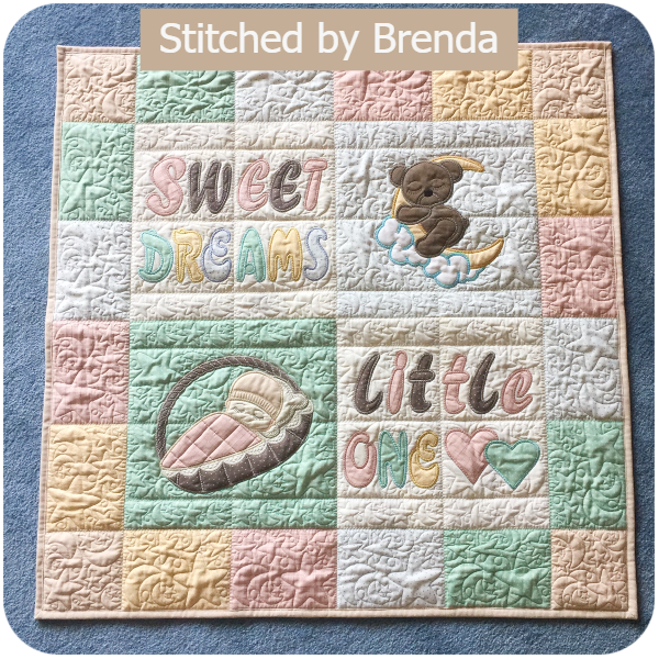 Baby Quilt by Brenda 600