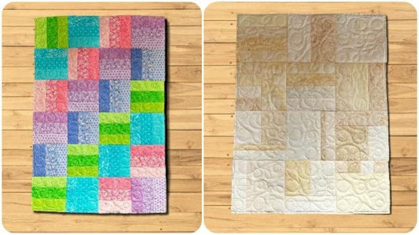Background Quilt samples using Mix and Match Blocks