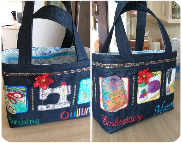 Bag with Kreative Kiwi designs