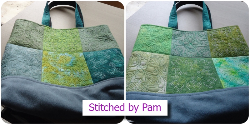 Bag with Majestic Blocks by Pam 2