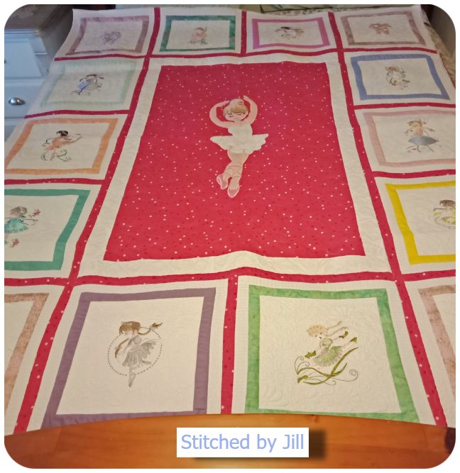 Ballerina Quilt by Jill