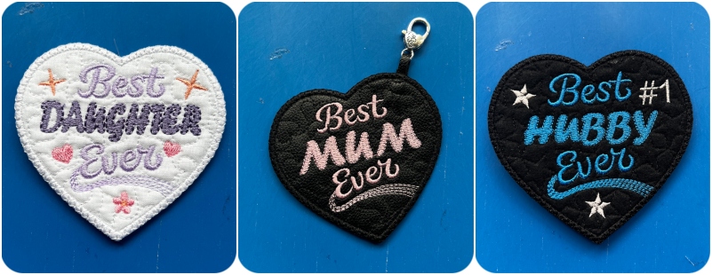 Best Ever In the hoop Coasters samples