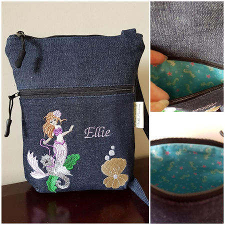 Cathys Mermaid Messenger Bag