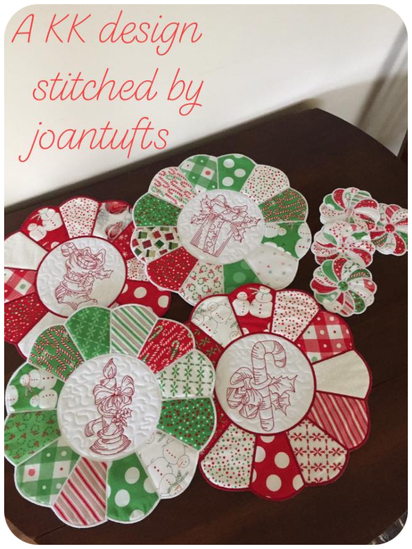 CHRISTMAS PLACEMATS BY JOAN