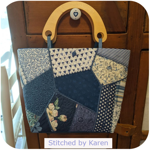 CRAZY PATCH BAG BY KAREN SNOOK