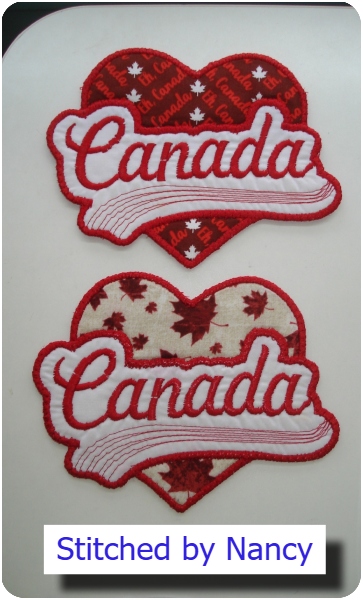 Canada Day freebies by Nancy