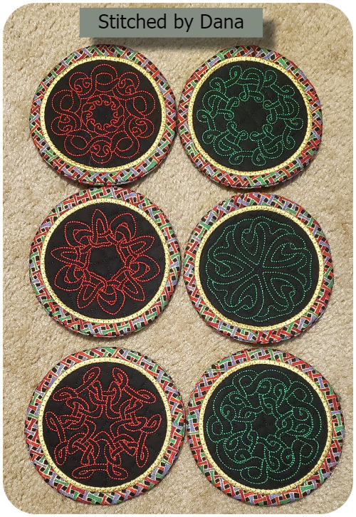 Celtic Coasters by Dana