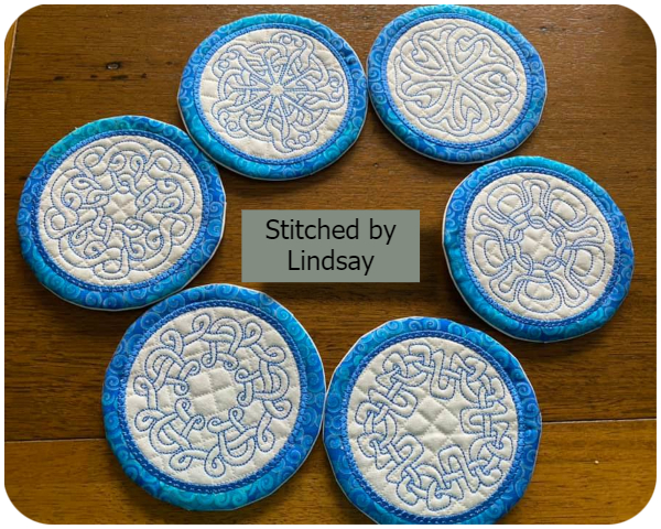 Celtic Coasters by Lindsay