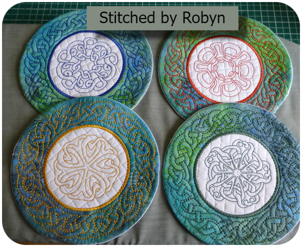 Celtic Placemats by Robyn