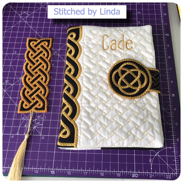 Celtic notebook by Linda