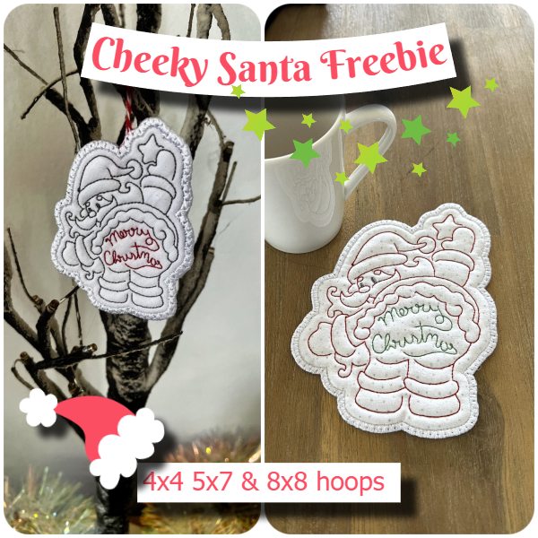 Cheeky Santa Freebie by Kreative Kiwi - 600