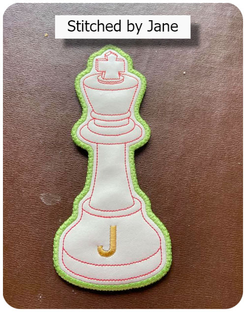 Chess Bookmark by Jane