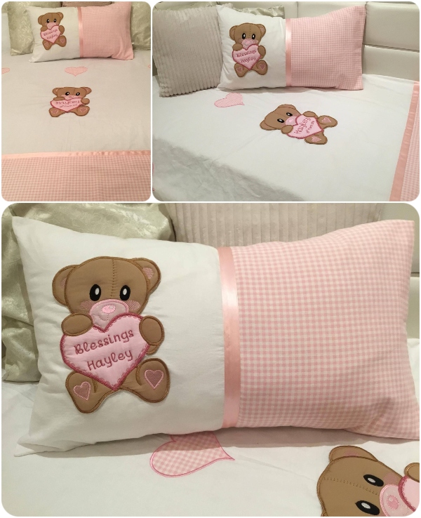 Claudette - Large Teddy Applique