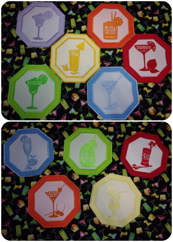 Cocktail Coasters - Sandy 1
