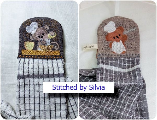 Cooking Critters Towel Topper by Silvia 2