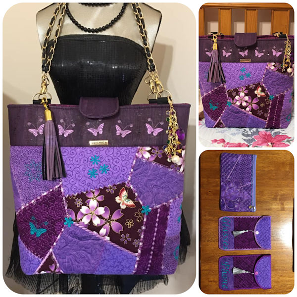 Crazy Patch Bag by Jeni b