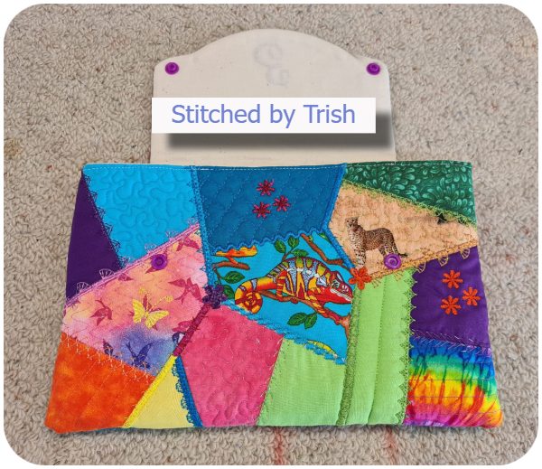 Crazy Patch IPad cover by Trish