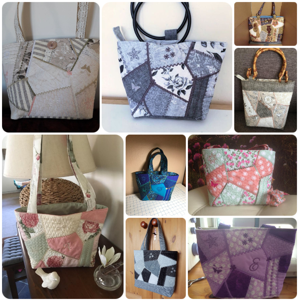 Crazy Patch Bags made by Kreative Kiwi Group