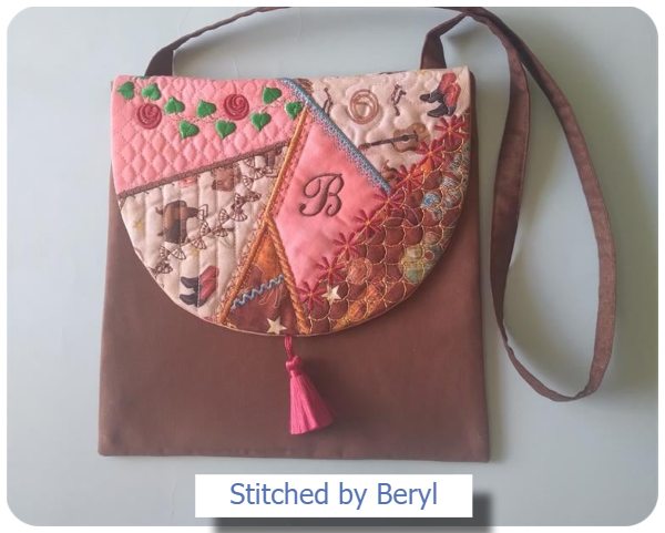 Crazy Patch shoulder bag by Beryl