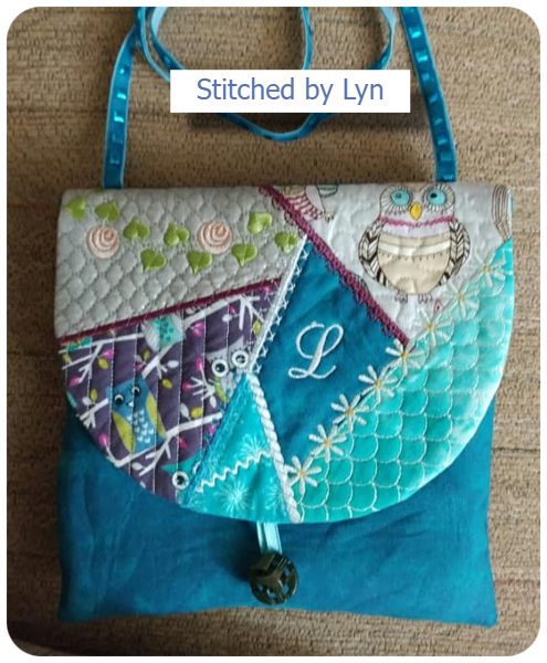 Crazy Patch shoulder bag by Lyn