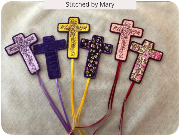 Cross Bookmarks by Mary