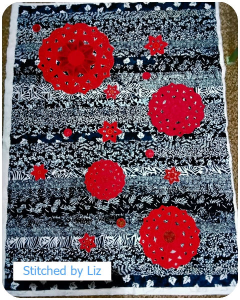 Cutwork Mandala Quilt by Liz Miller