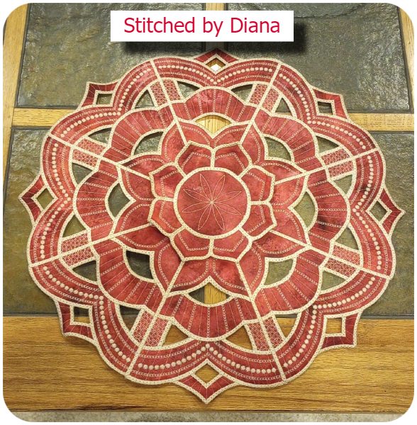 Cutwork Mandala by Diana 2