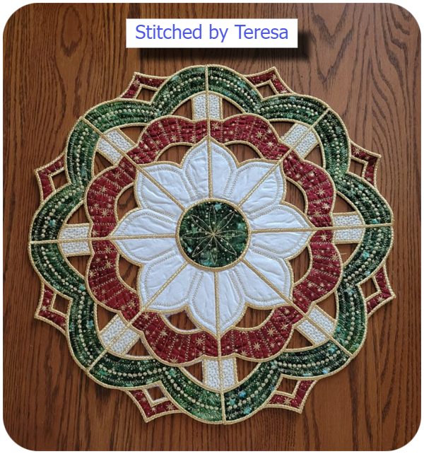 Cutwork Mandala by Teresa