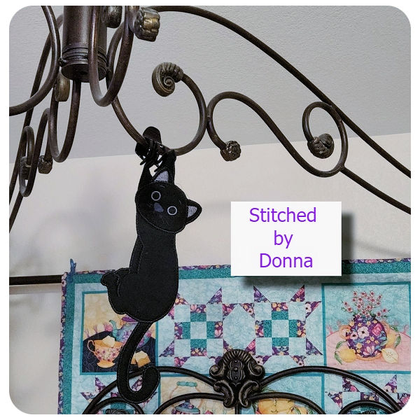 Dangling Cat by Donna 1