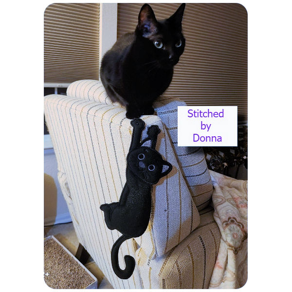 Dangling Cat by Donna 2