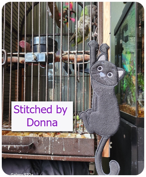 Dangling Cat by Donna 4