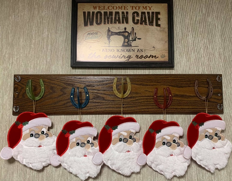 Large Santa Applique