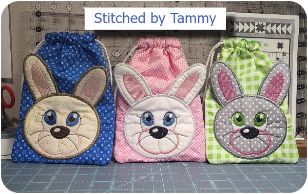 Drawstring bag by Tammy