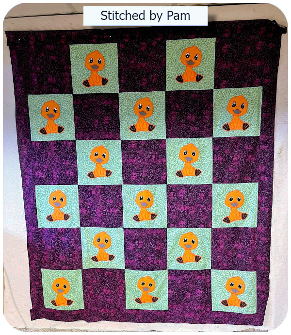 Duck Quilt by Pam