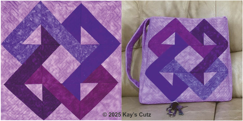 ENTWINED QUILT Bag by Kays Cutz