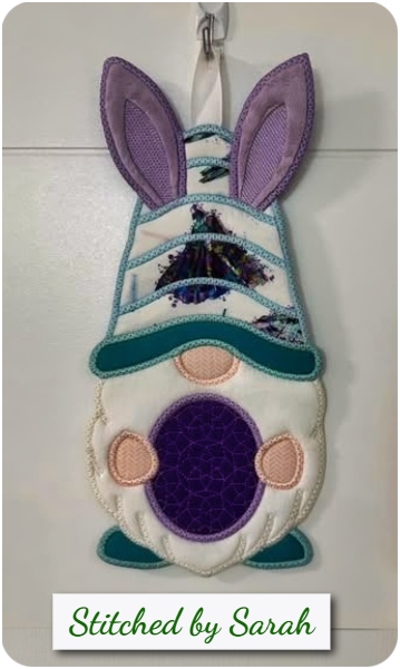 Easter Bunny Gnome by Sarah 1