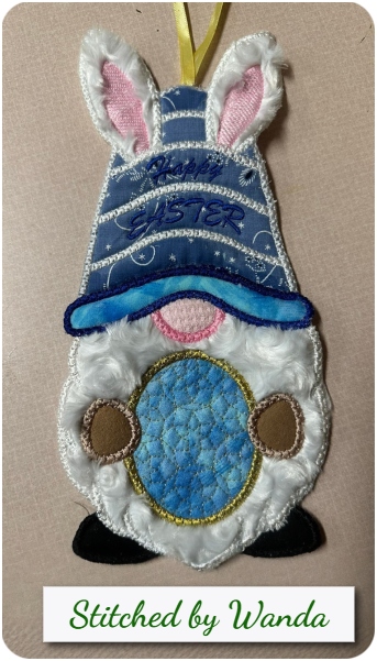 Easter Bunny Gnome by Wanda