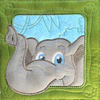 Applique Elephant