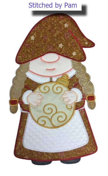 FREYA Large Festival Gnome by Pam