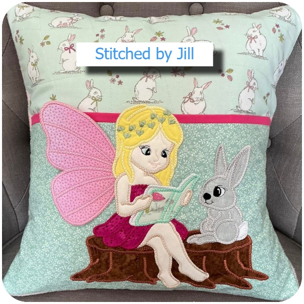 Fairy Reading Pillow by Jill